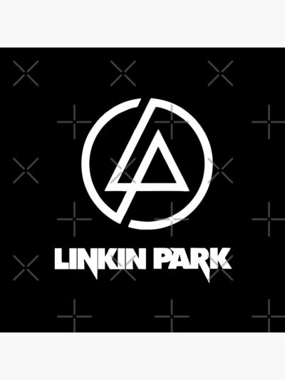 Alternative view of White Circle And Triangle Throw Pillow