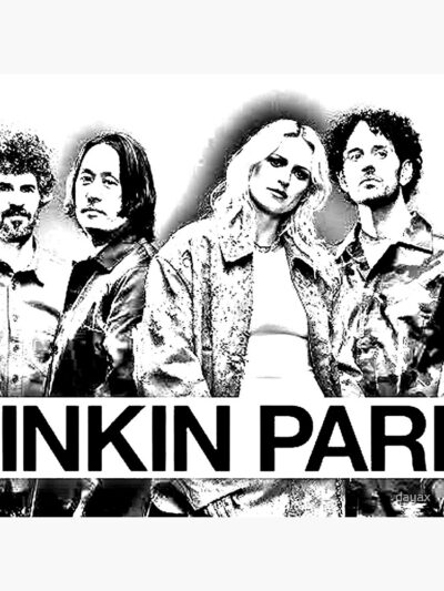 Alternative view of Linkin Park Print Throw Pillow