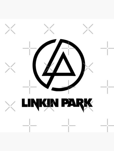 Alternative view of Black Circle And Triangle Throw Pillow