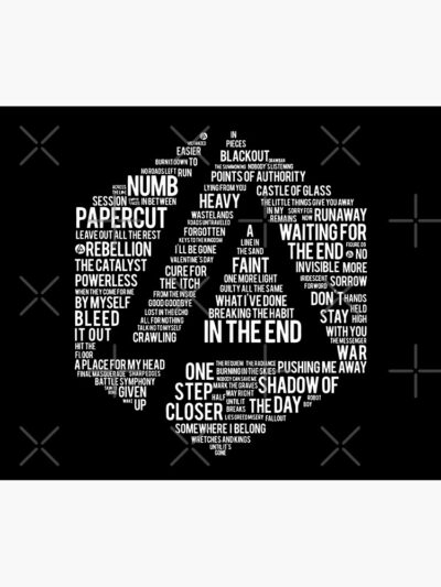 Alternative view of White Hexagram Tapestry