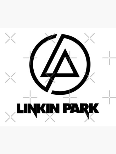 Alternative view of Black Circle And Triangle Tapestry