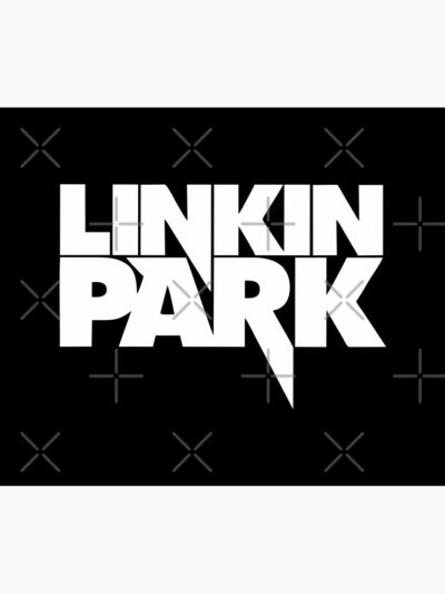 Alternative view of White Words Tapestry