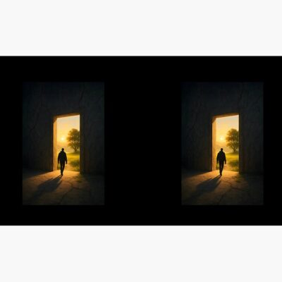 Alternative view of Searching For The Exit Mug