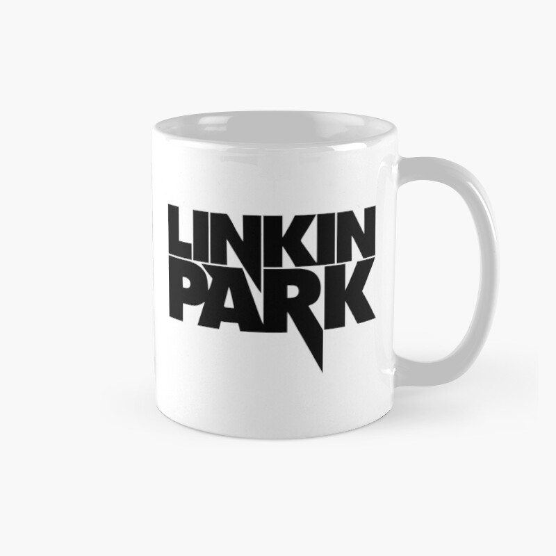 Linkin Park Black Words Mug