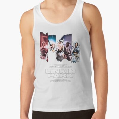 Alternative view of Be Part Of Something Linkins Parks Band From Zero World Tour Tank Top