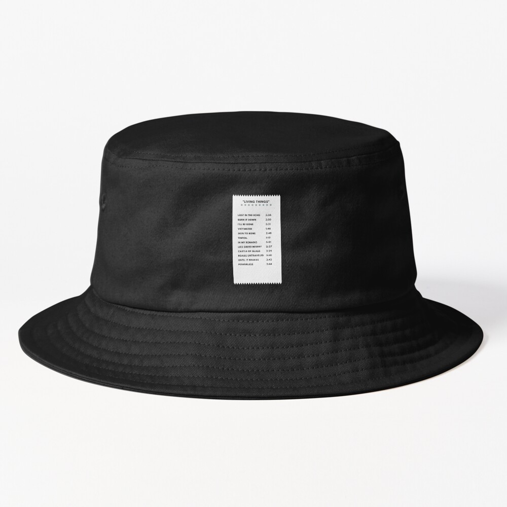 Living Things Cartoon Receipt Bucket Hat