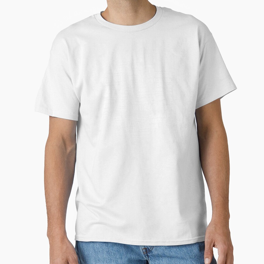 White Hexagram T-shirt - Image 2