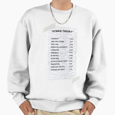Alternative view of Hybrid Theory Receipt Sweatshirt
