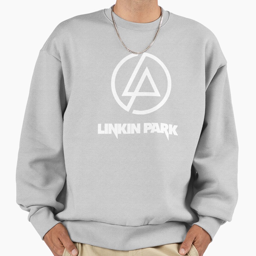 White Circle And Triangle Sweatshirt - Image 5