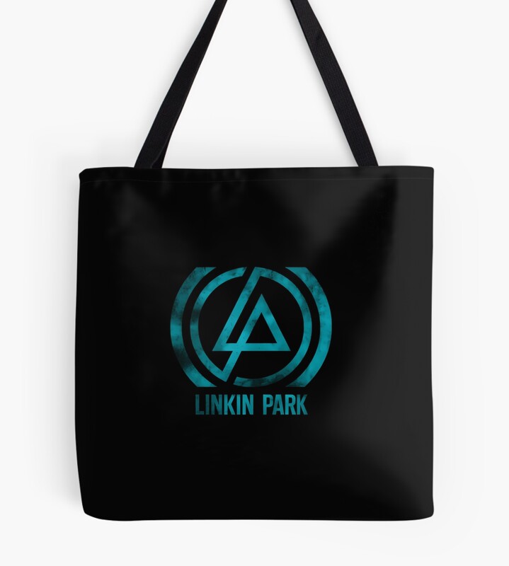 Linkin Park Circle Blue LogoTote Bag