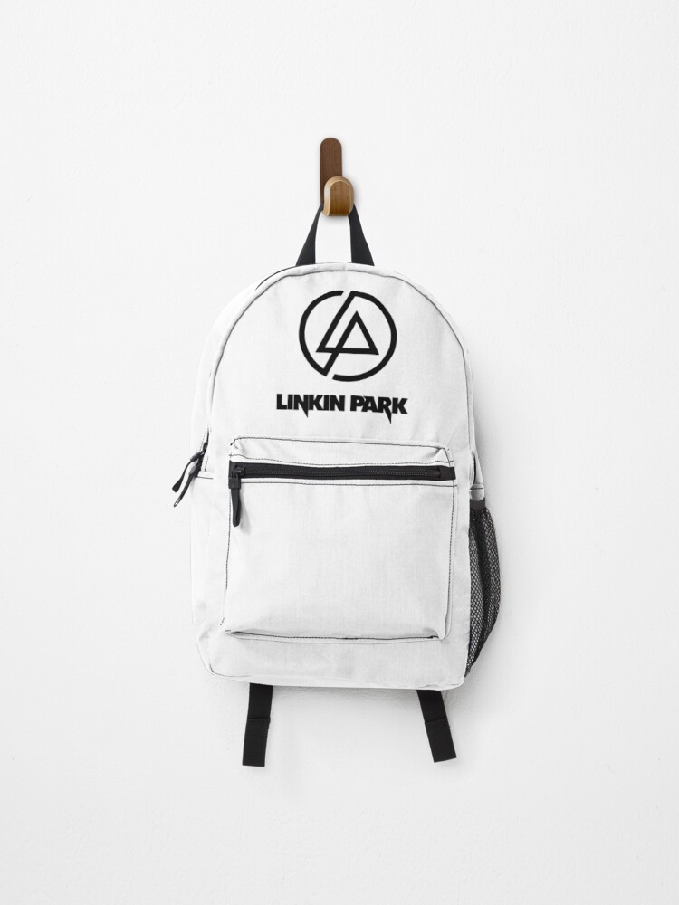 Black Circle And Triangle Backpack