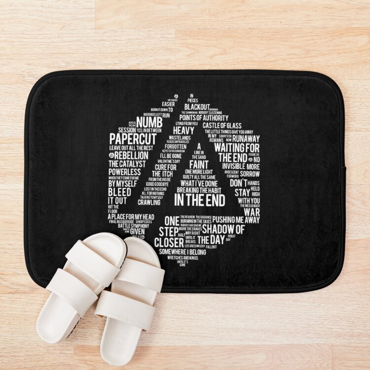 White Hexagram Bath Mat - Image 3