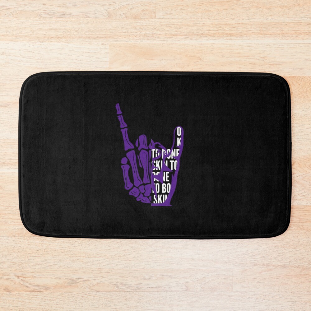 Skin To Bone Bath Mat