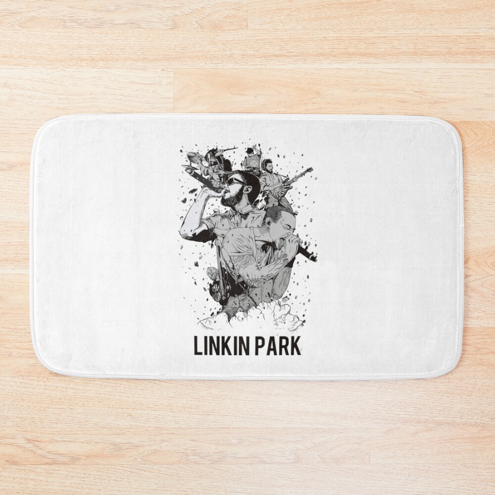 Old Black Formation Bath Mat