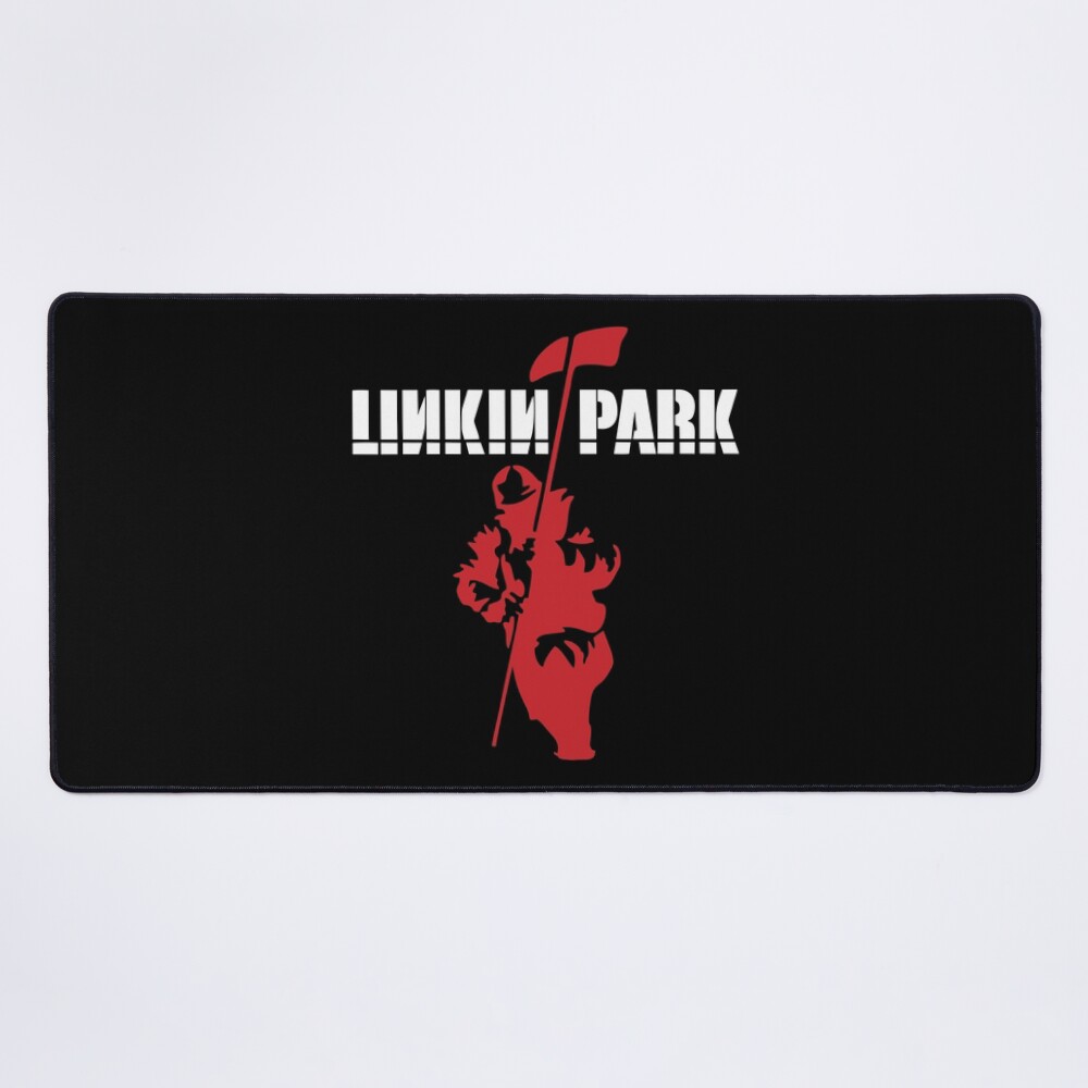 White And Red Man Mouse Pad