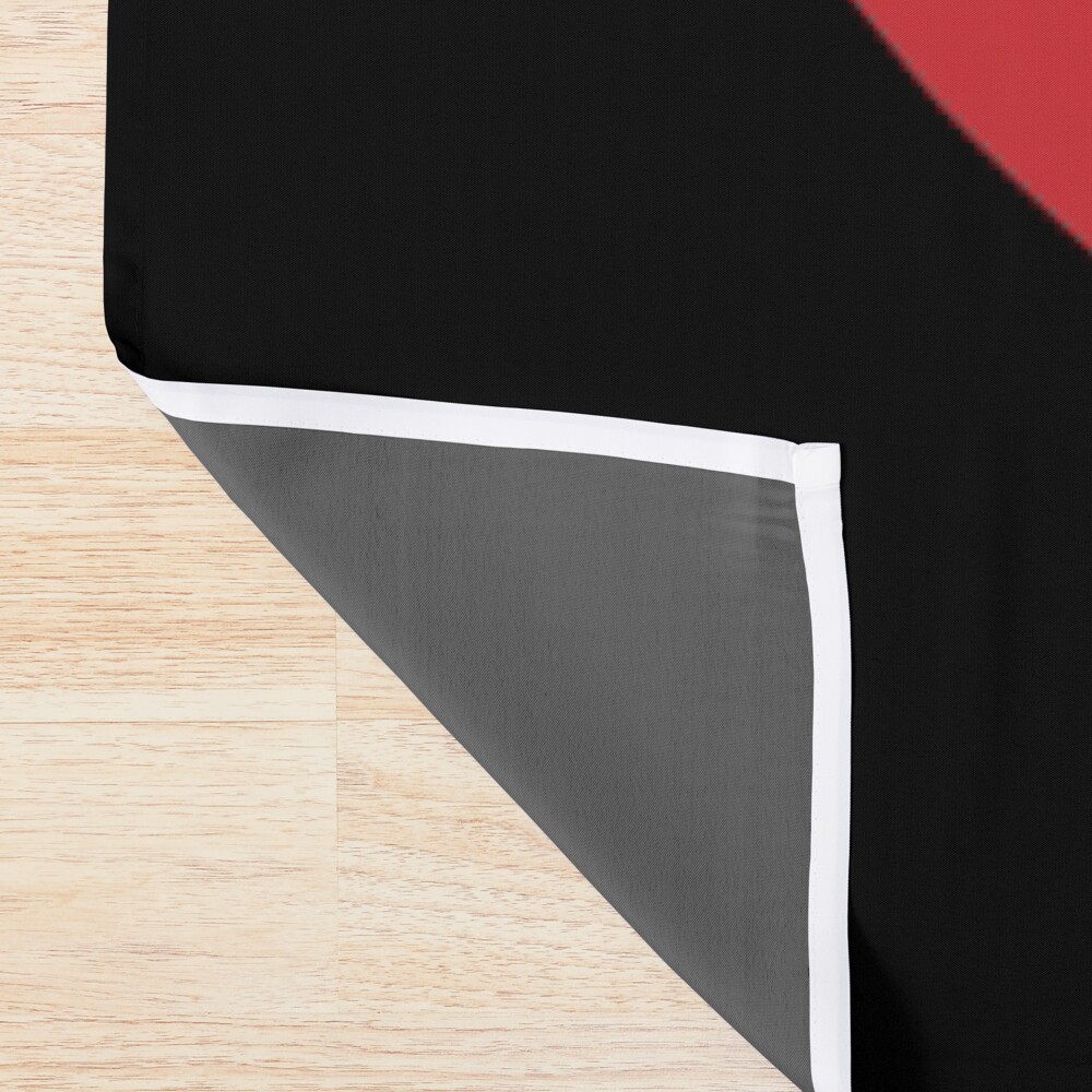 Man With Red Wings Shower Curtain - Image 2