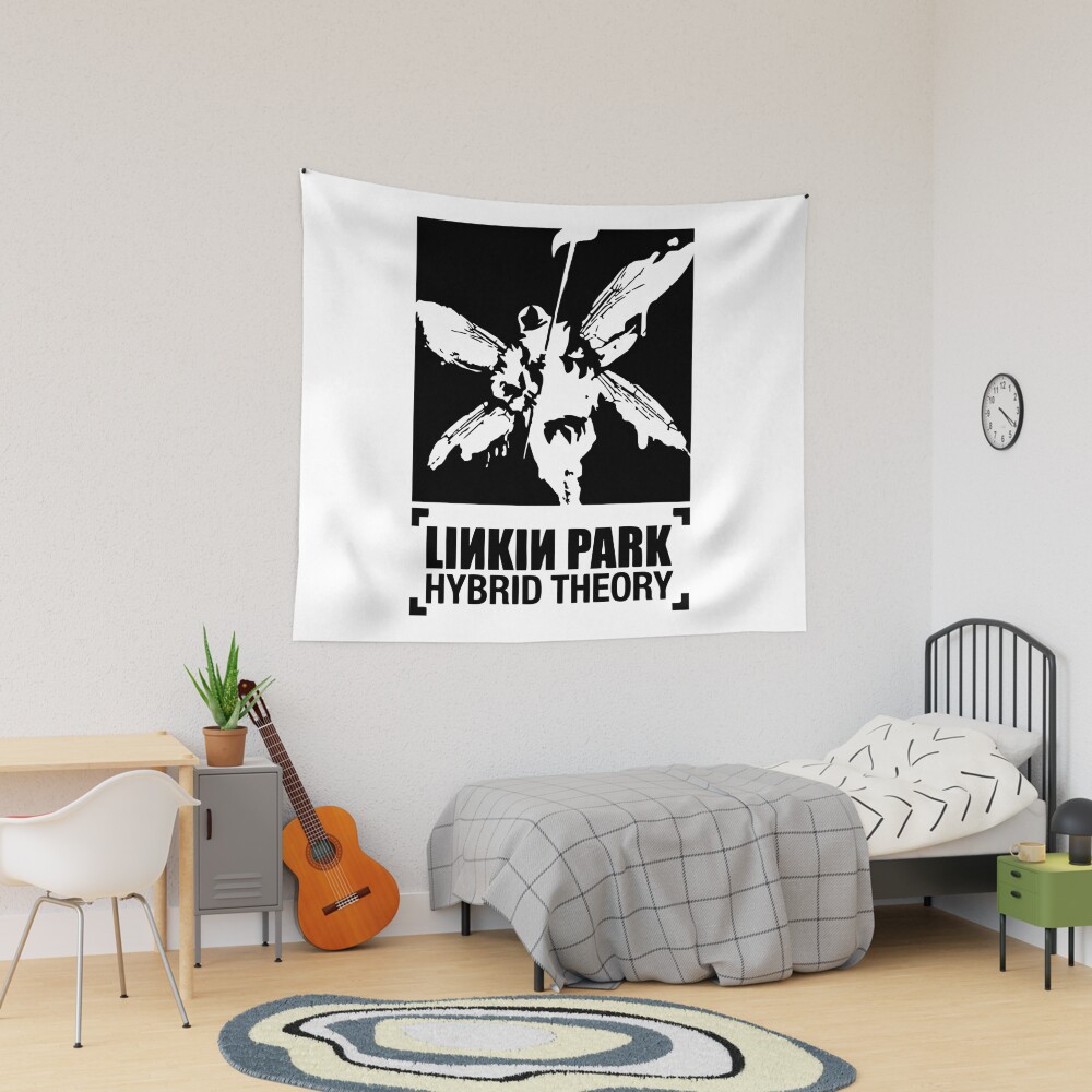 Man With Black Wings Tapestry